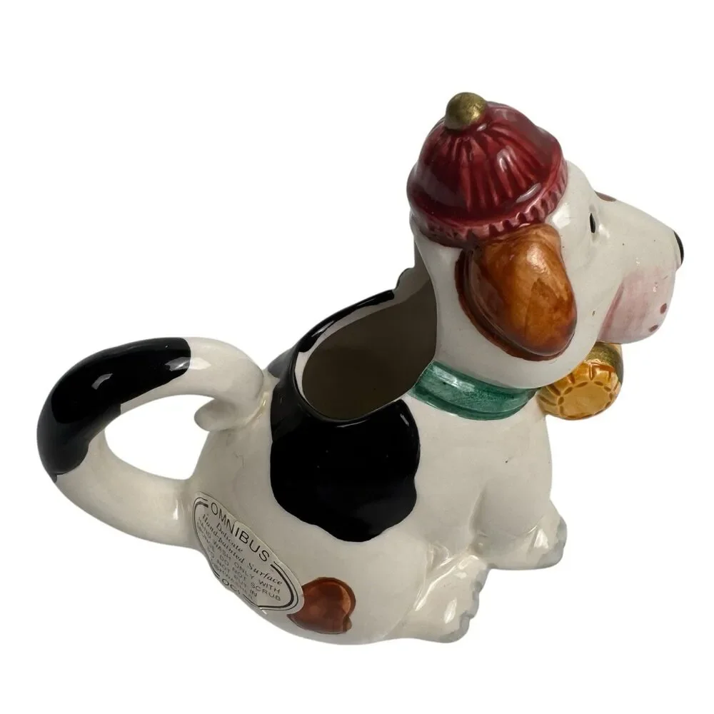 Omnibus OCI Fitz & Floyd Porcelain  Playful Pup Dog Creamer  Retired‎ MUGS
